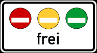 Schild 270.1 Zusatz